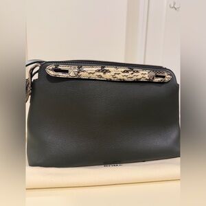 Fendi by the way bag with exotic Snakeskin Accent